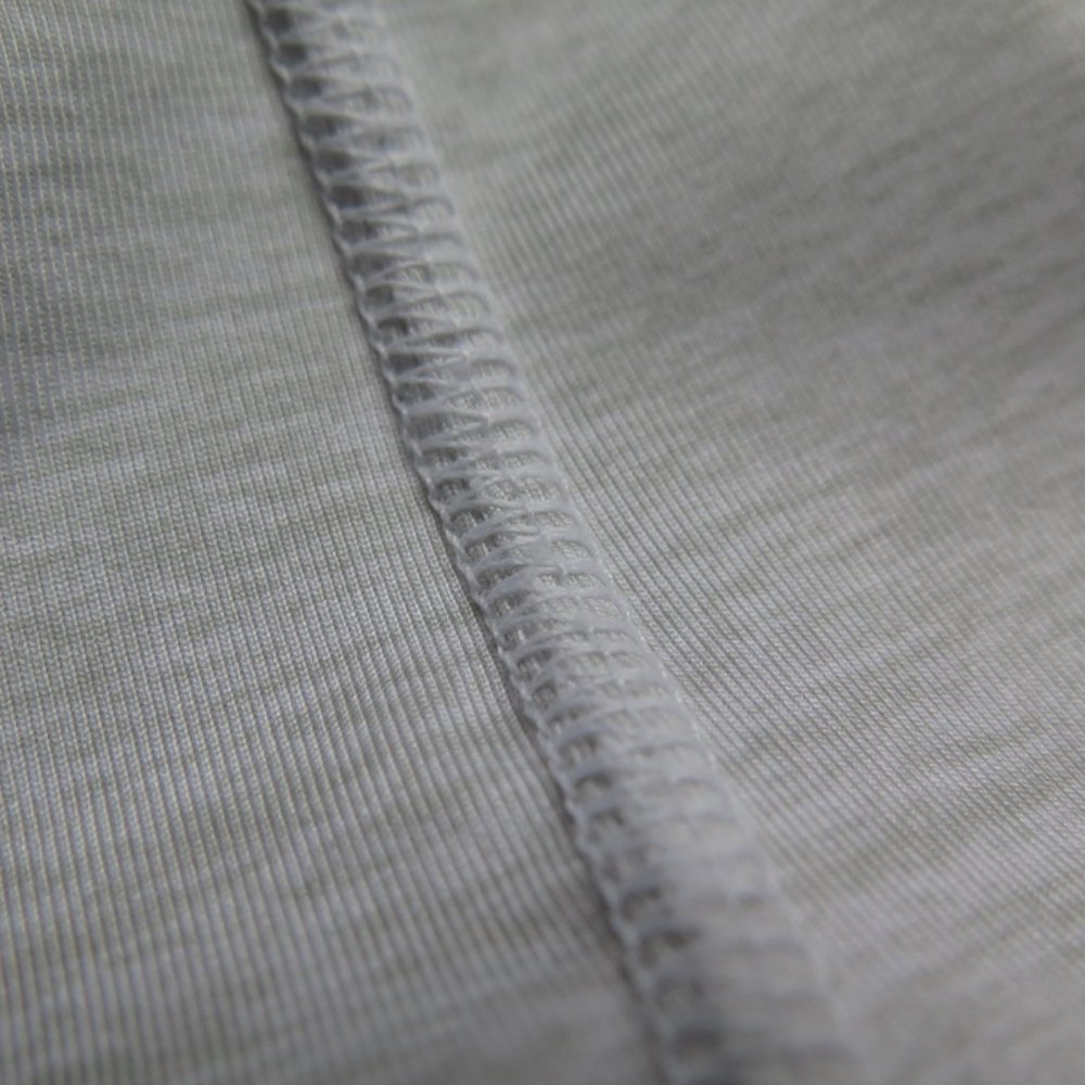 Straight Down Performance Gray Heather Half Zip (… - image 3